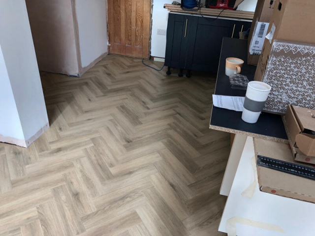 New Amtico floor installed in Manchester kitchen