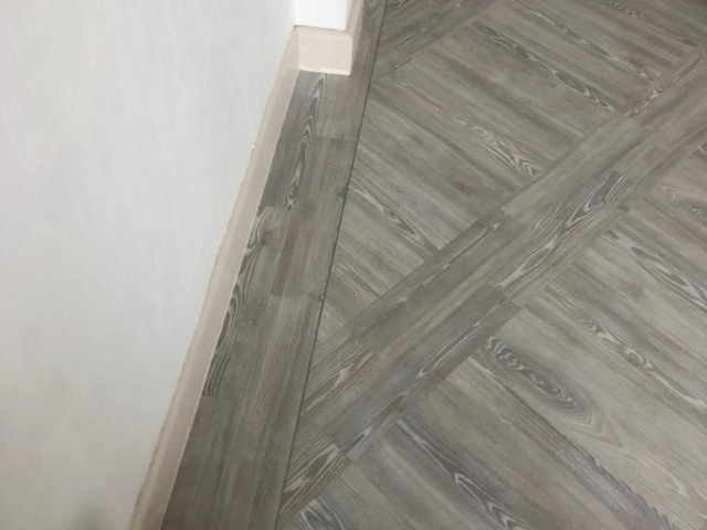 Amtico White Ash floor installed in Bredbury | Cheadle Floors | Floor ...
