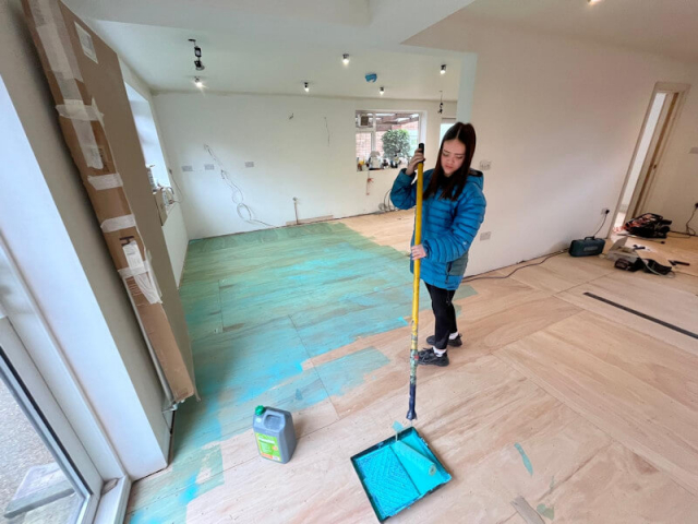 Floor preparation in Hazel Grove by Cheadle Floors