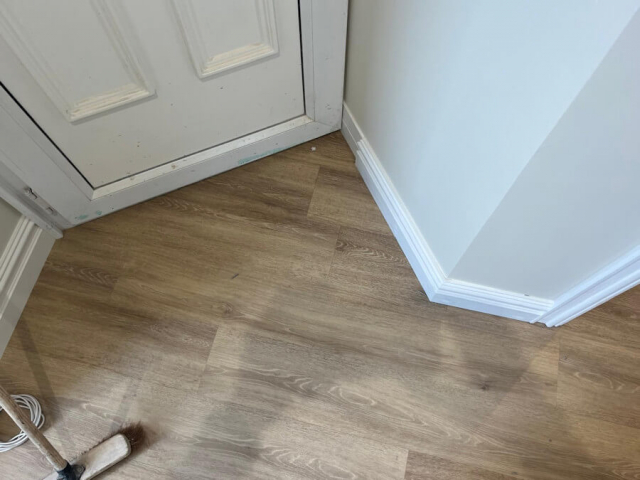 New luxury vinyl floor in Hazel Grove by Cheadle Floors