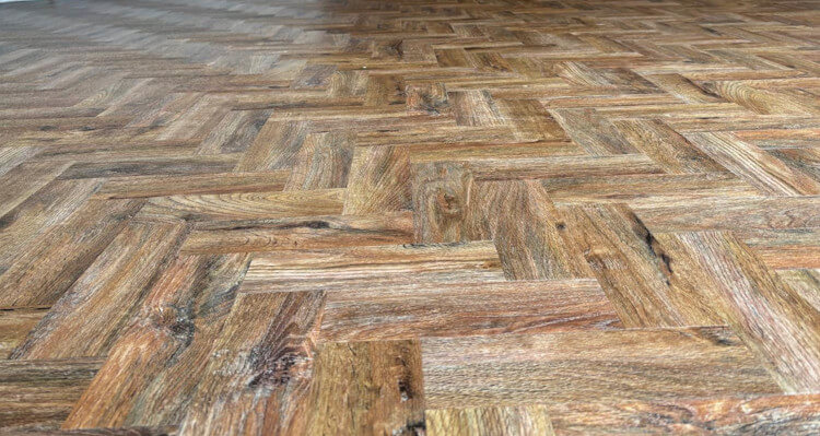 LVT floor fitted in Bramhall